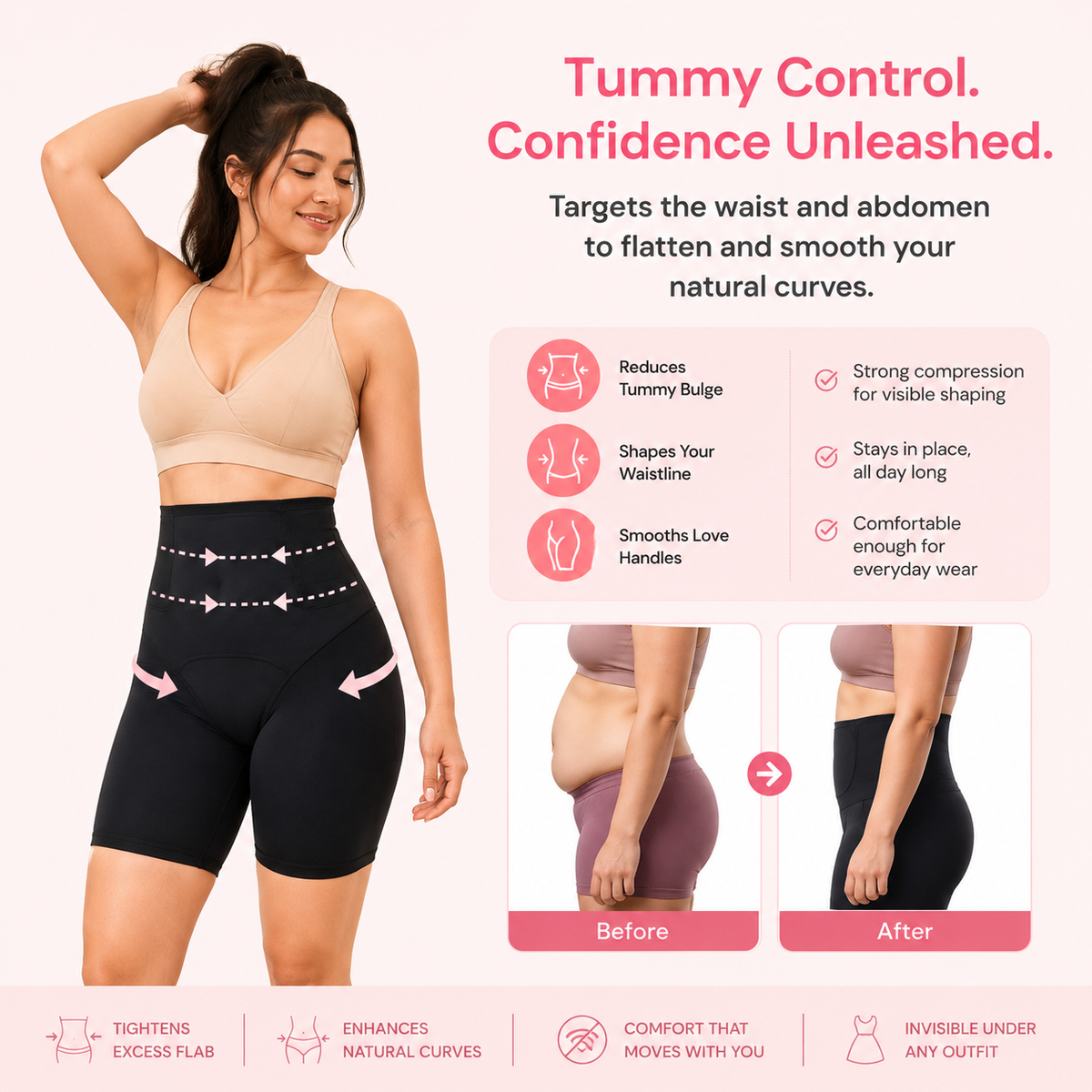High-Compression Shorts for Women