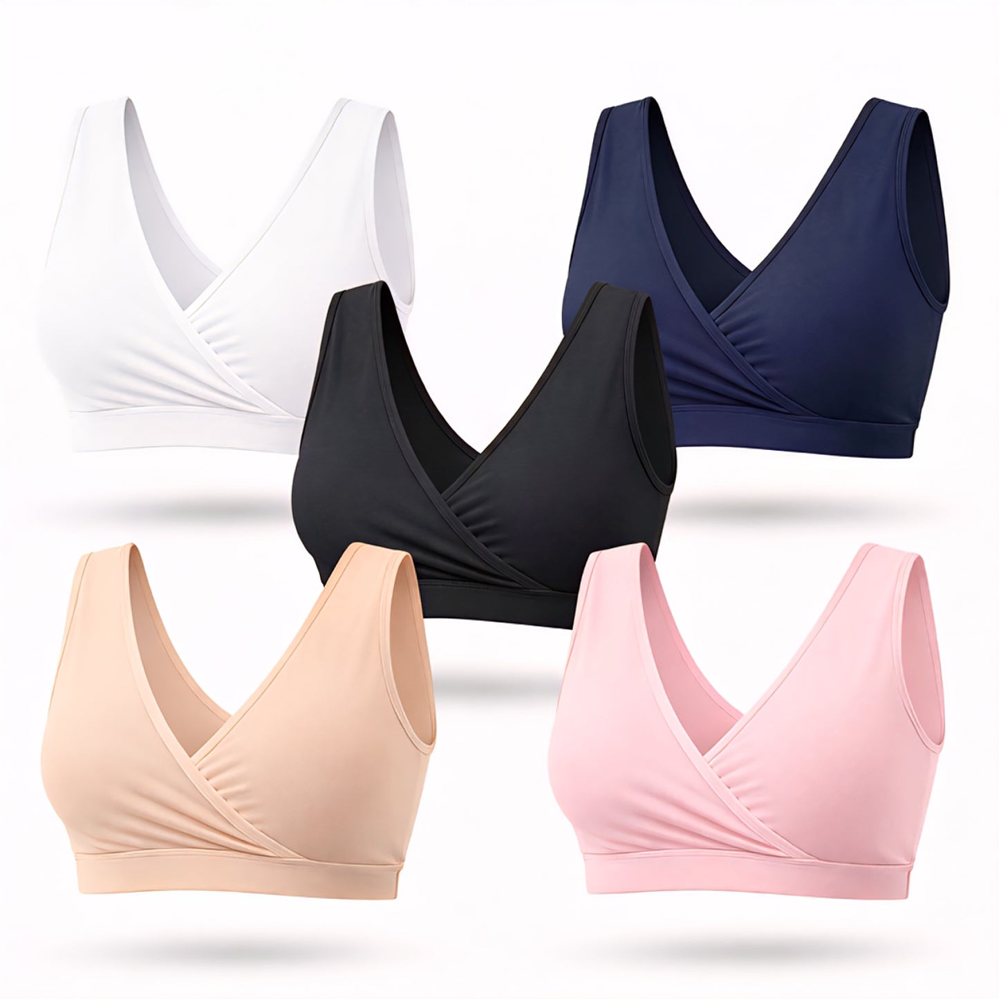Women’s Soft Sleeping Bra – (Pack of 5)