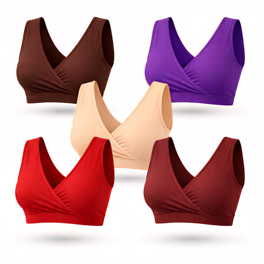 Women’s Soft Sleeping Bra – (Pack of 5)