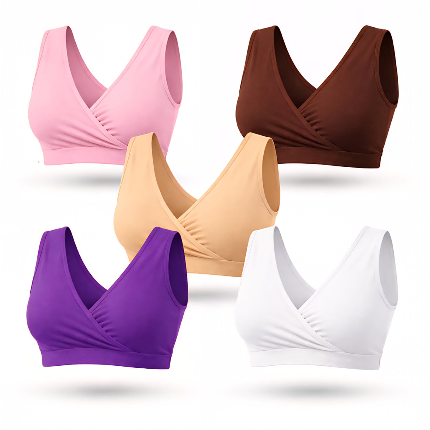 Women’s Soft Sleeping Bra – (Pack of 5)